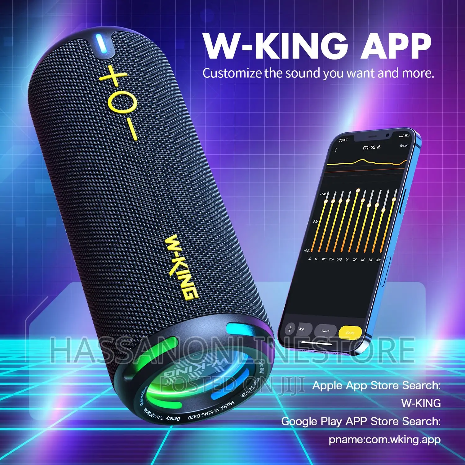 Wking Adventure Bluetooth Speaker D320