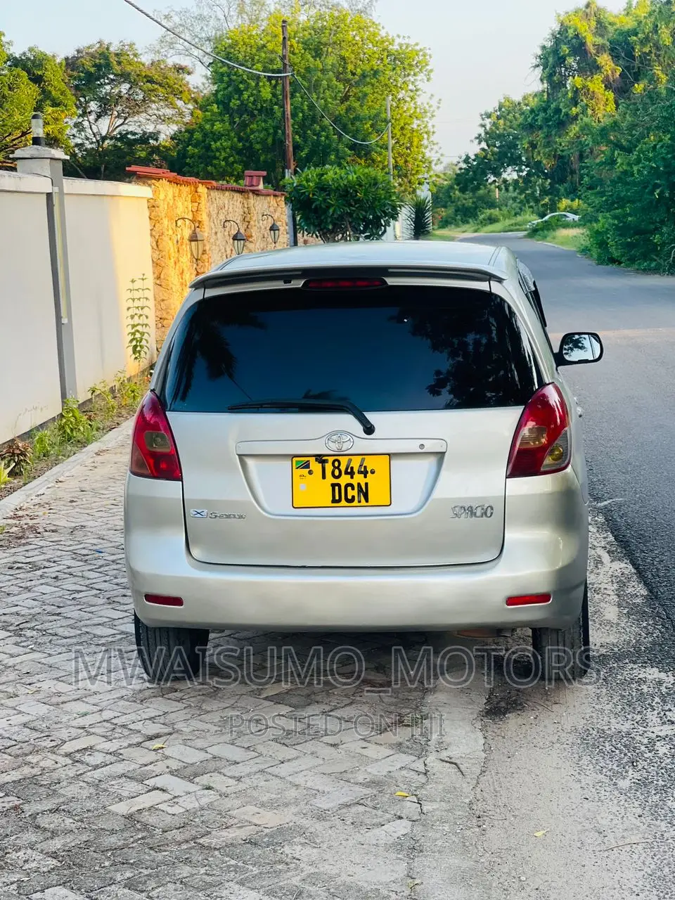 Toyota Corolla Spacio 2004 Silver