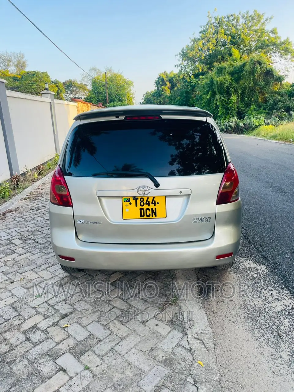 Toyota Corolla Spacio 2004 Silver