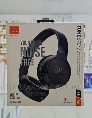 JBL Tune 670NC Noise Cancelling Wireless on-Ear Headphones
