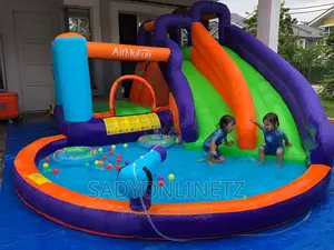 Inflatable Water Slide Kids and Jumping Castle