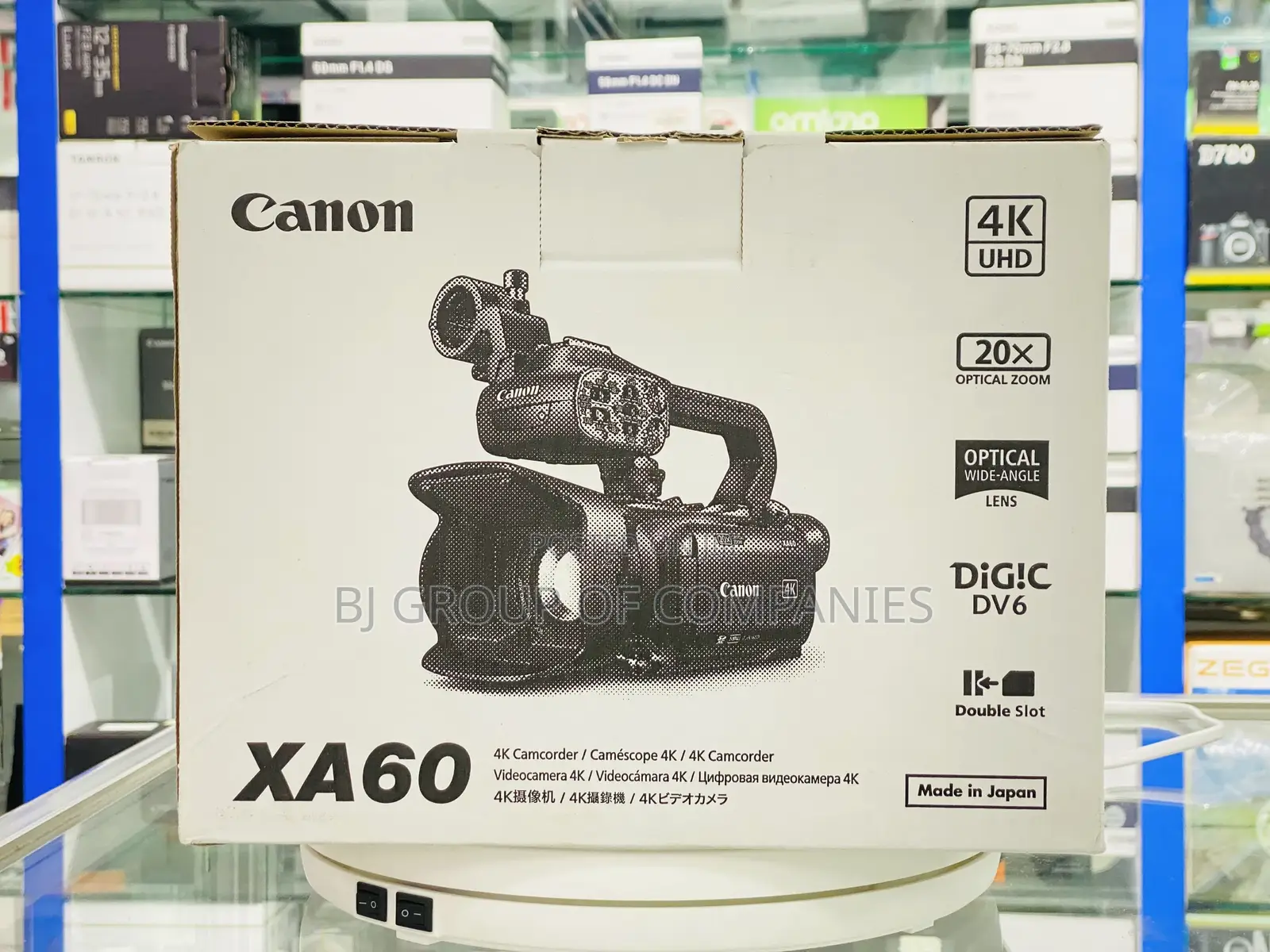 Canon XA60 Professional UHD Camcorder