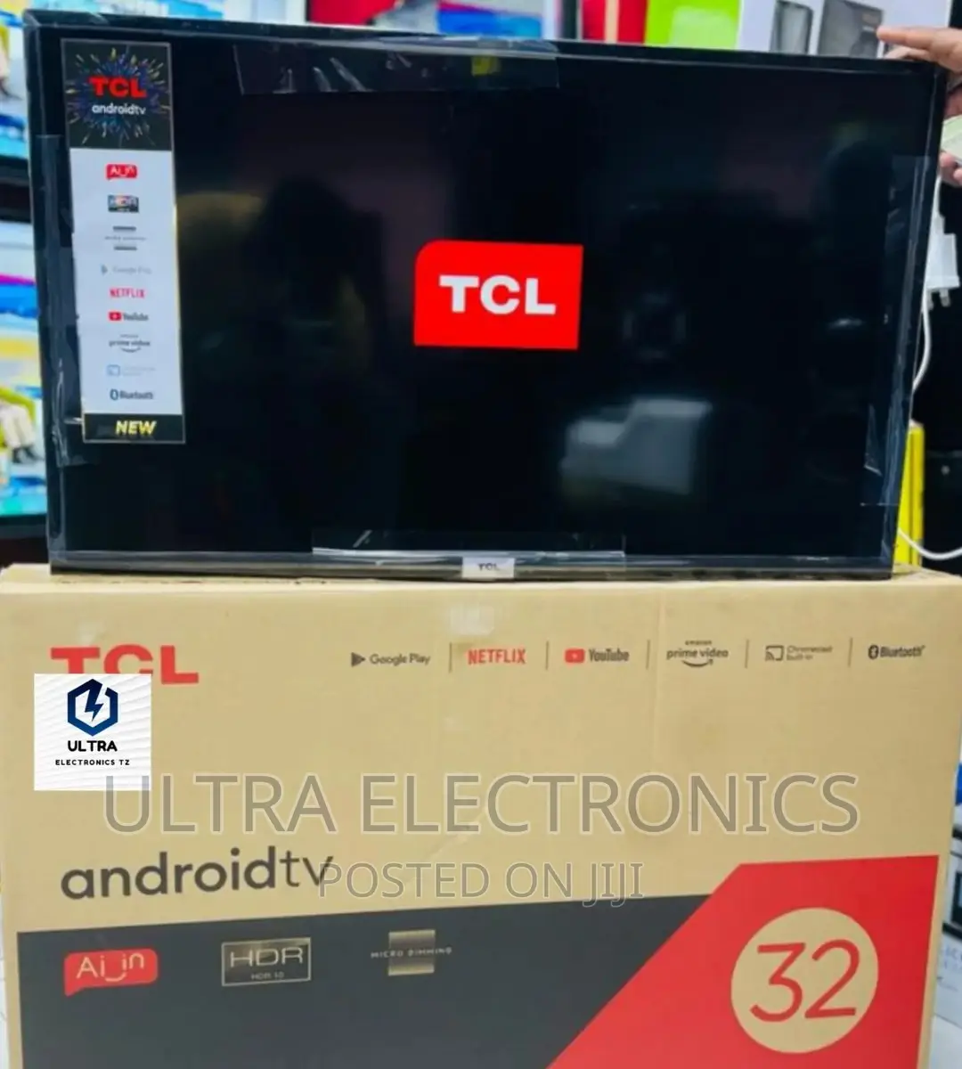 TCL Smart Android Tv. Inch 32