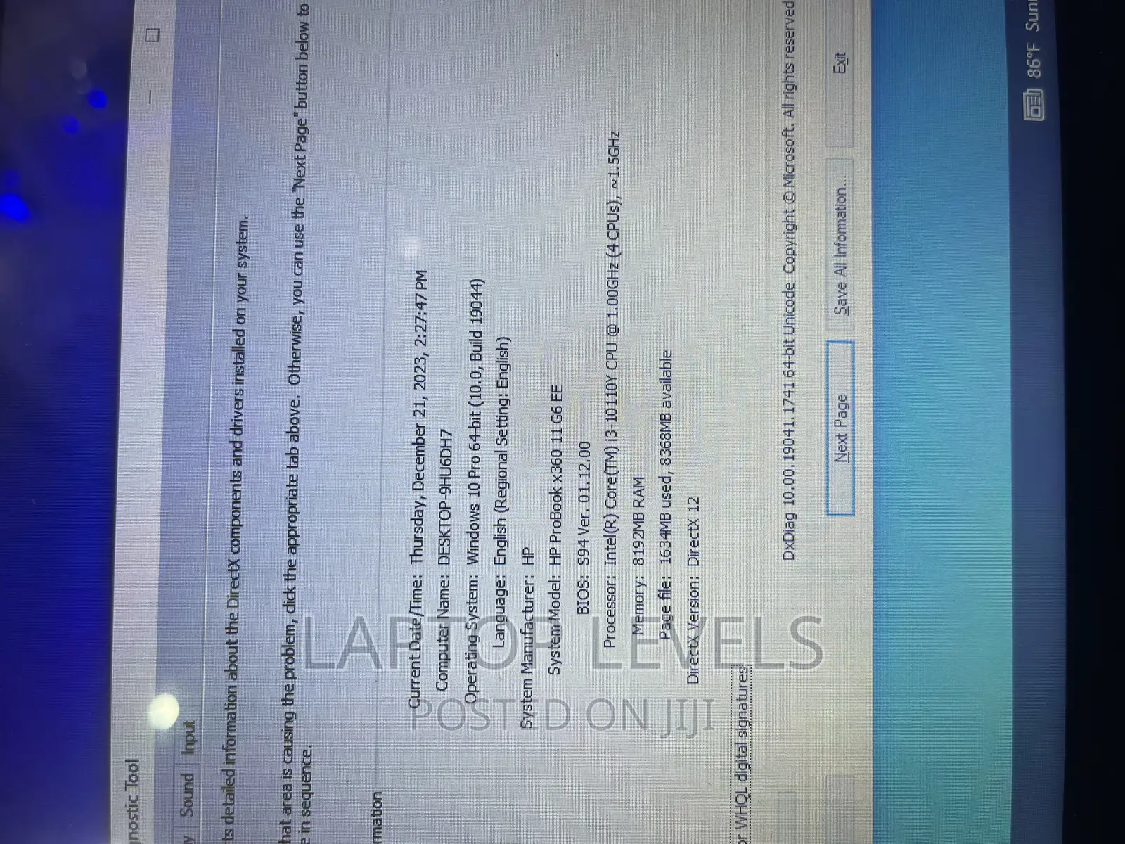 Laptop HP ProBook 11 G2 EE 8GB Intel Core I3 SSD 128GB