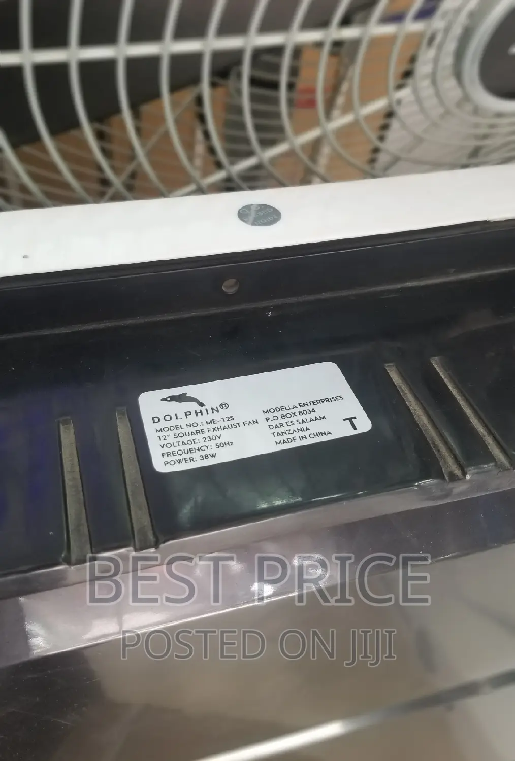 Dolphin Square Exhaust Fan
