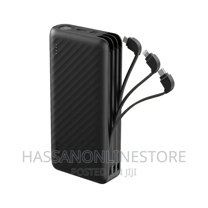 Oraimo Traveler Link 27 27000mah 3 Built-in Charging Cables