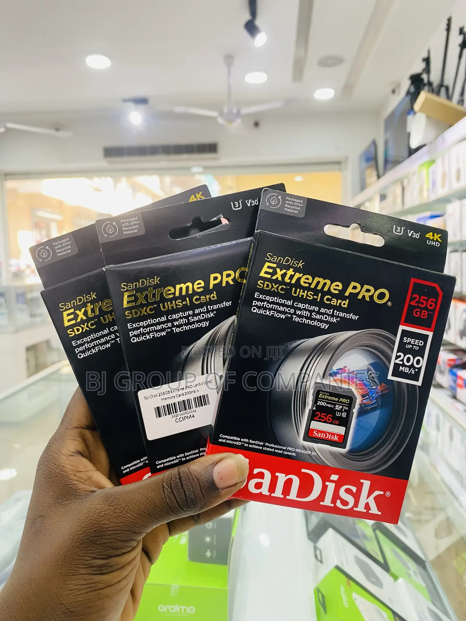 Sandisk 128GB Extreme PRO UHS-I SDXC Memory Card