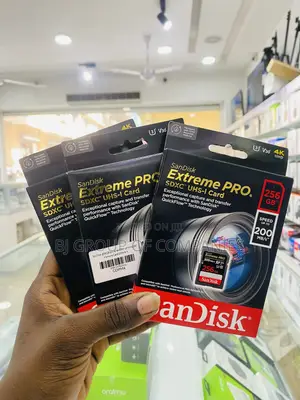 Sandisk 128GB Extreme PRO UHS-I SDXC Memory Card