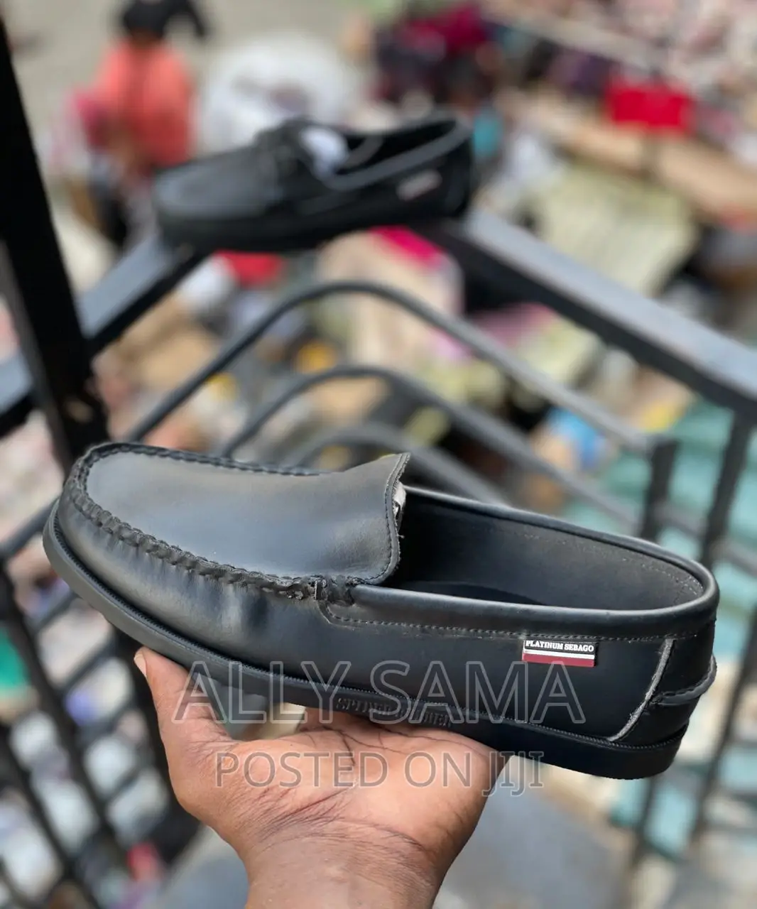 Mens Loafers Brand (SEBAGO) Black