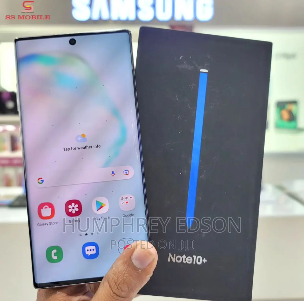 New Samsung Galaxy Note 10 Plus 256 GB Silver