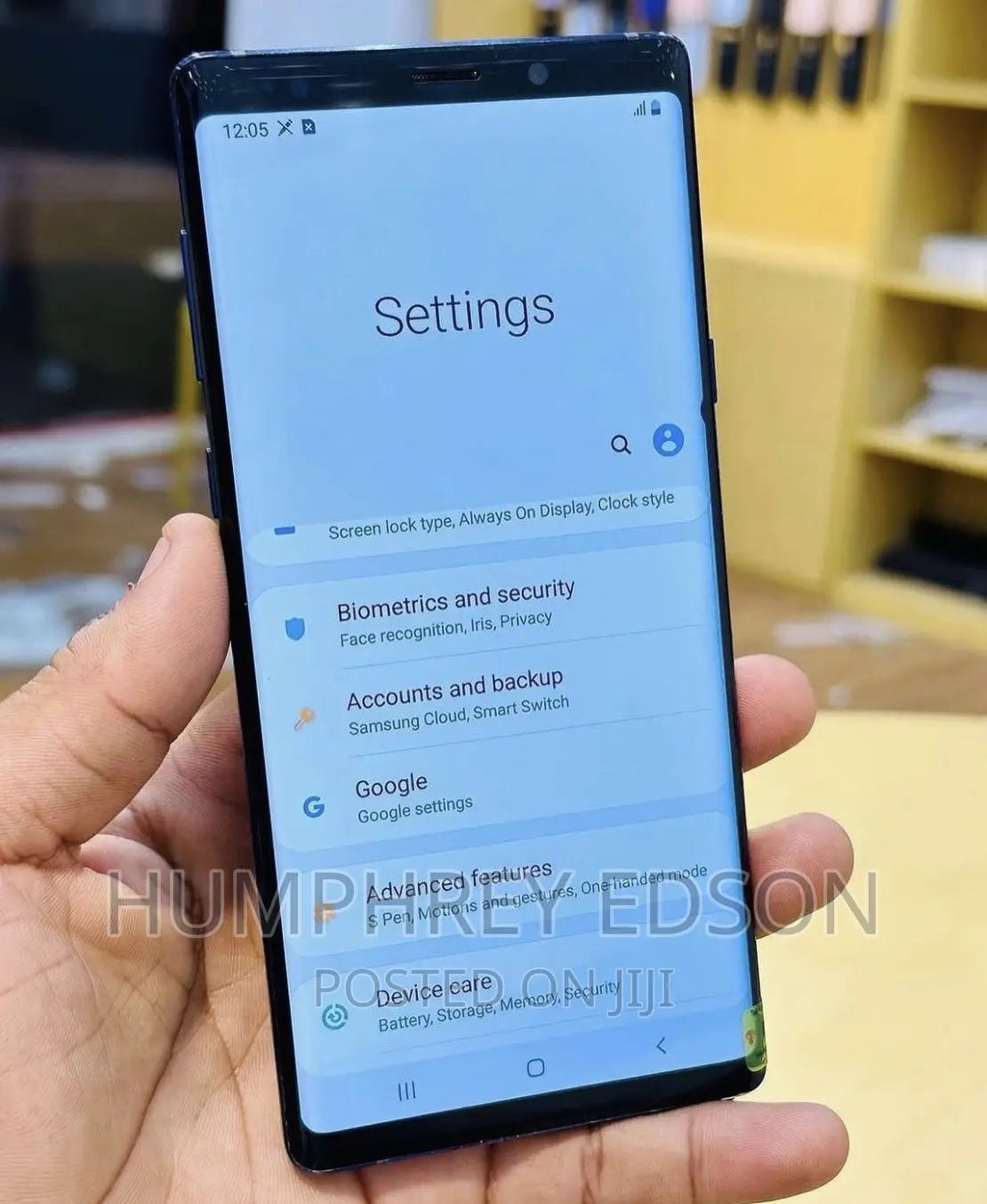 Samsung Galaxy Note 9 128 GB Blue