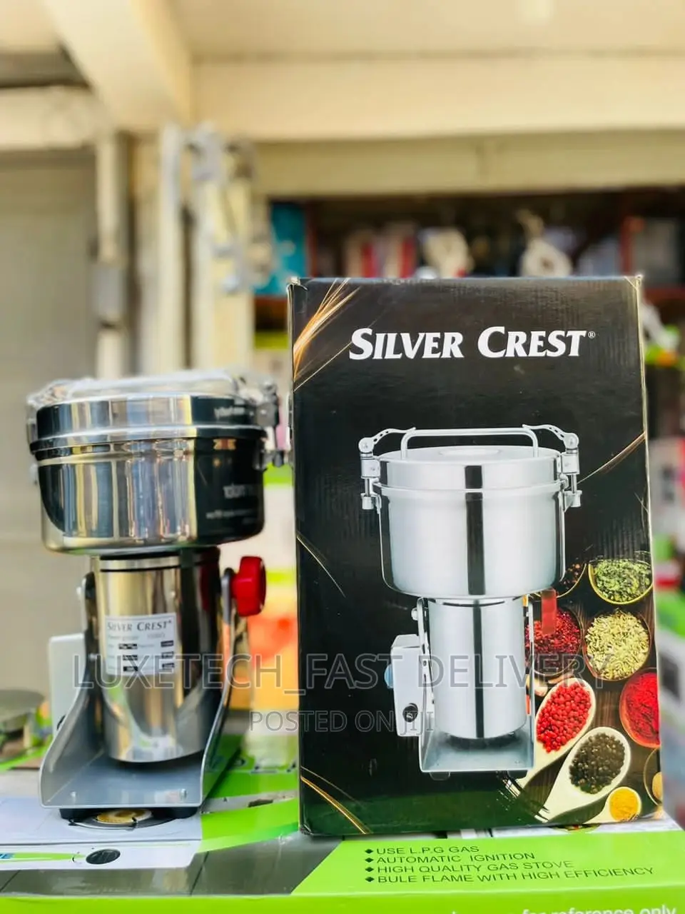 Silver Crest 1000g(1KG) Electric Grain Grinder