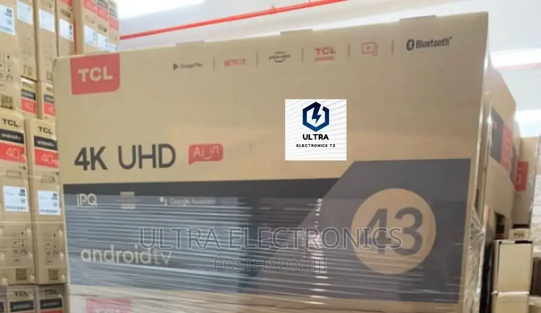 TCL (,UHD and Android Tv). Inchi 43