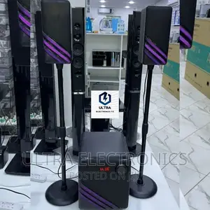 Mr UK Subwoofer Yenye Mini Speakers 2 Na Tower Speakers 2