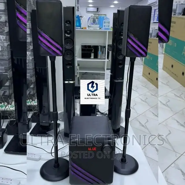 Mr UK Subwoofer Yenye Mini Speakers 2 Na Tower Speakers 2