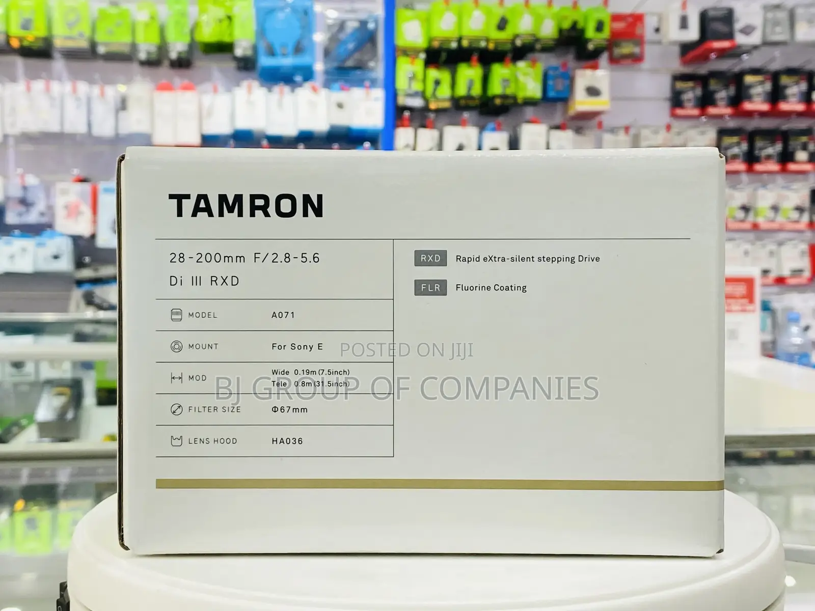 Tamron 28-200mm F/2.8-5.6 Di III RXD Lens (Sony E)