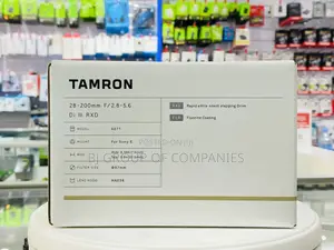 Tamron 28-200mm F/2.8-5.6 Di III RXD Lens (Sony E)