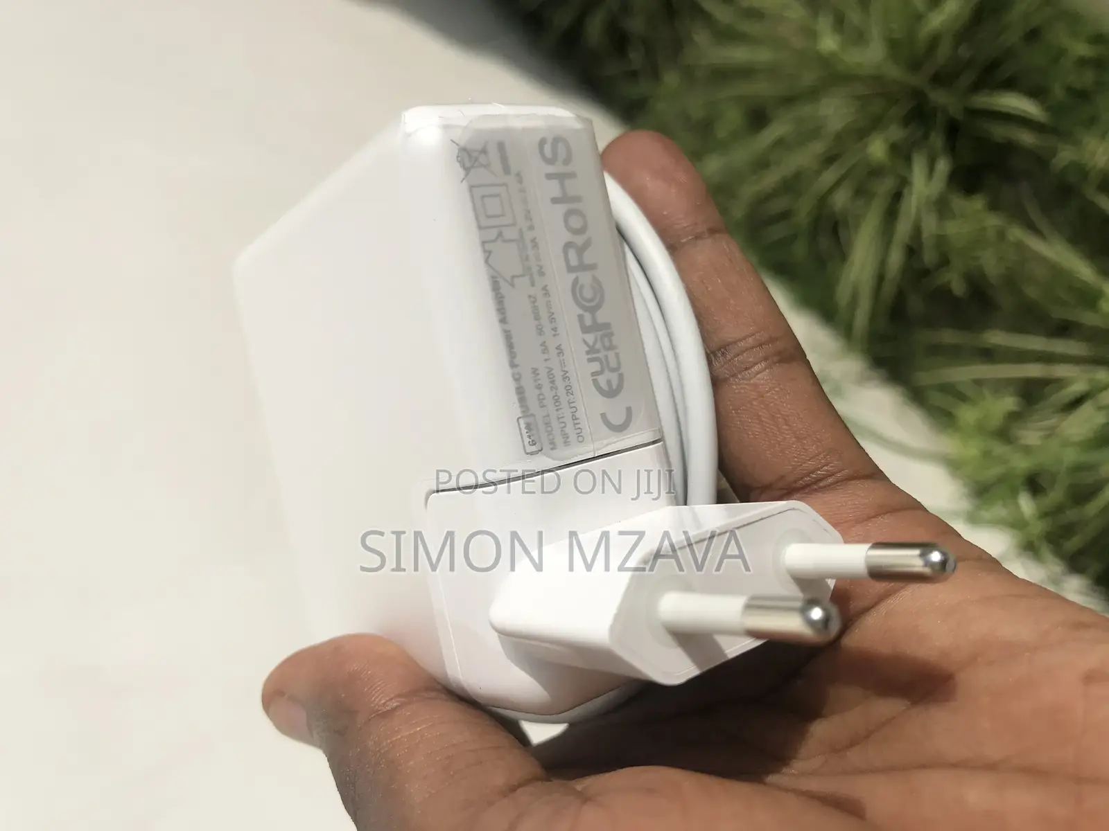 Apple Macbook Pro, Air, iPad Charger 61W Type C Available