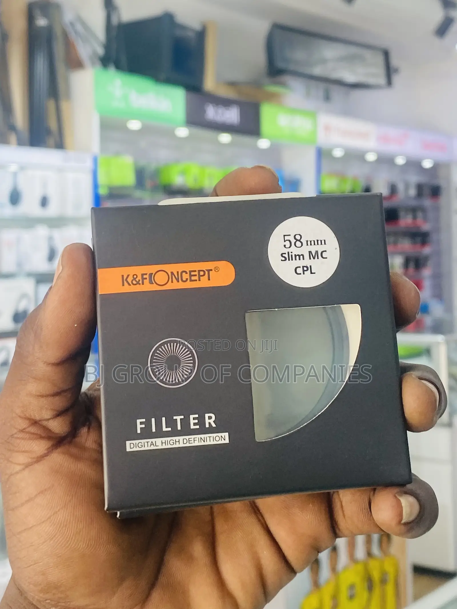 K F Concept Classic Slim Circular Polarizer Filter 58mm