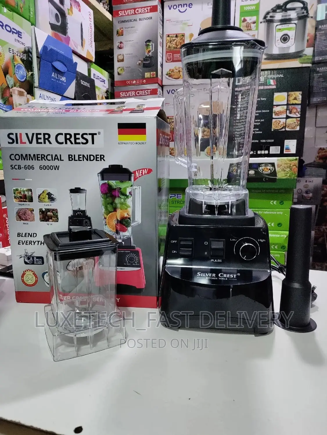 Silver Crest 2 in 1 Heavy Duty Blender 2 Litres