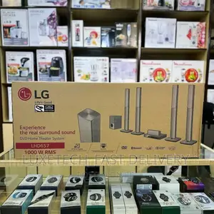 New Lg Hometheatre 1000 Watts Lhd657