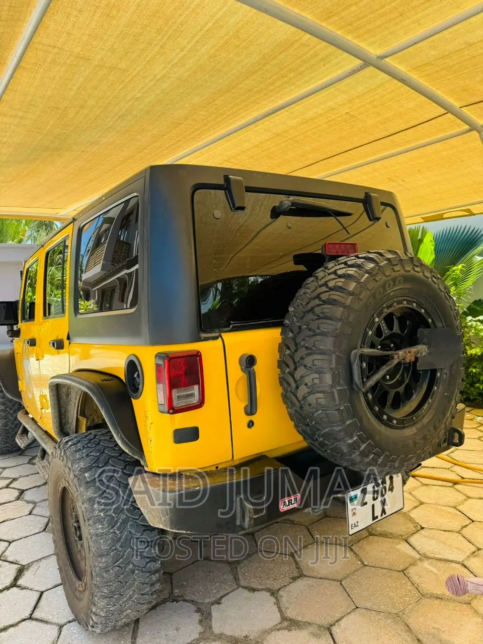 Jeep Wrangler 2014 Yellow