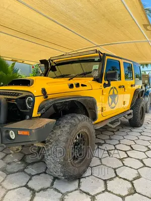 Jeep Wrangler 2014 Yellow