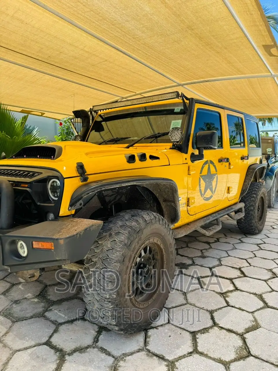 Jeep Wrangler 2014 Yellow