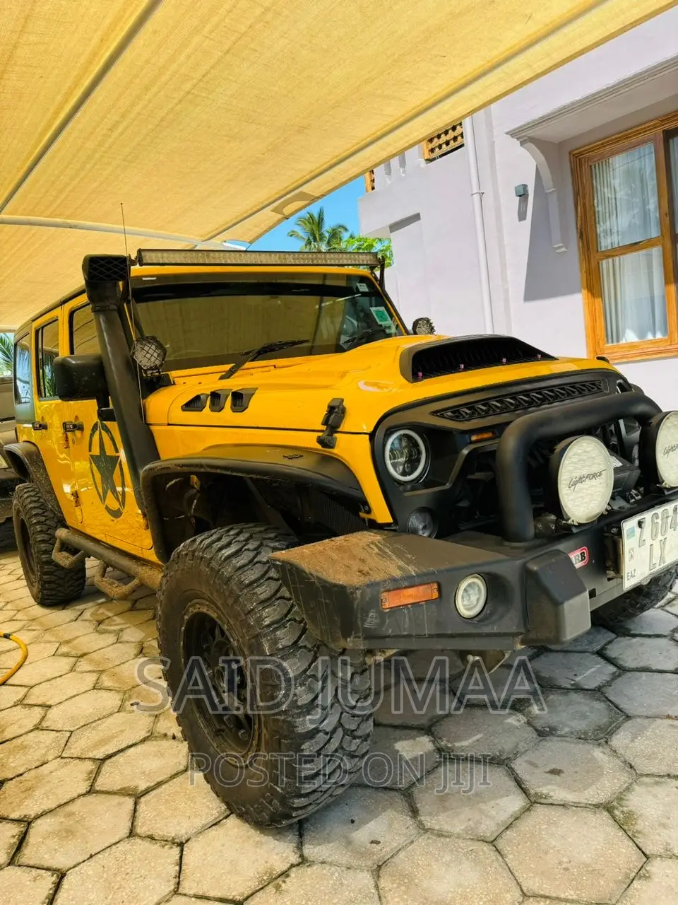 Jeep Wrangler 2014 Yellow