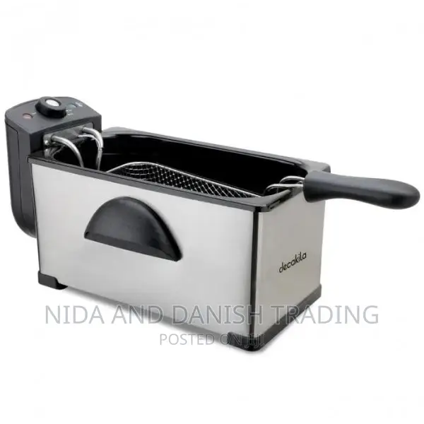 Decakila Deep Fryer Stainless Steel 3L 2000W KEEC056M