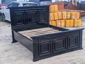 Kitanda Mbao 5x6 Kipya Kabsa