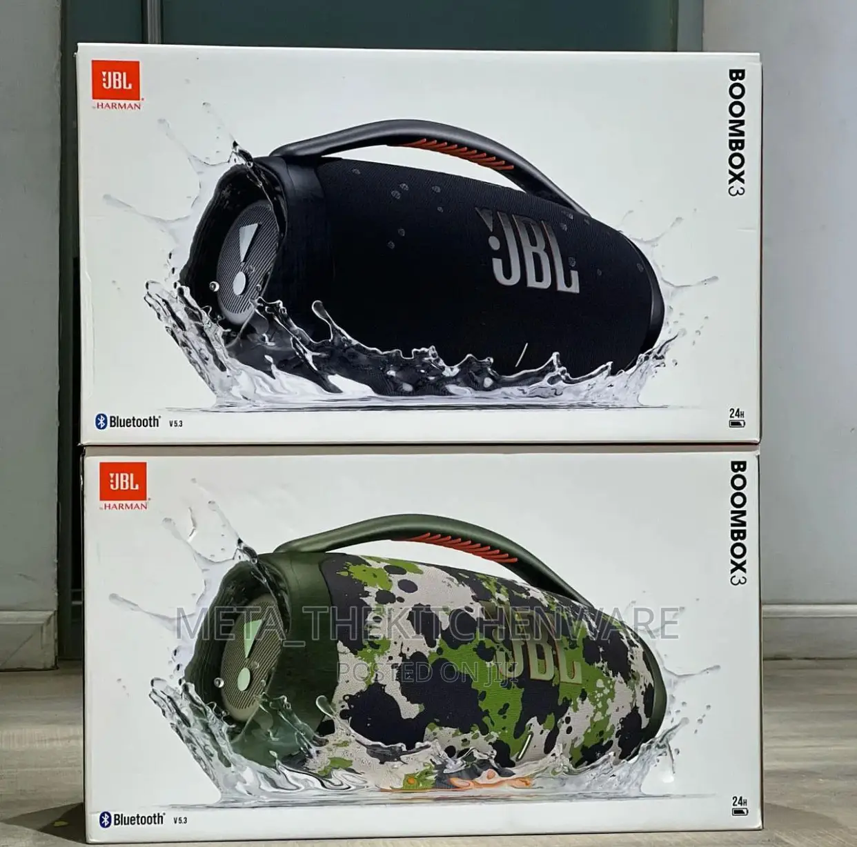 JBL Boombox 3 Portable Bluetooth Speaker
