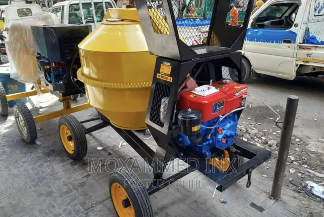 Vackson Concrete Mixer Diesel Water Cooling 500lts
