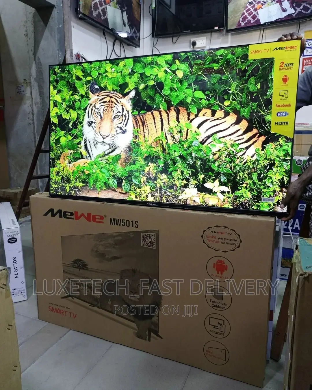 Mewe 50 Inches Smart Android Tv