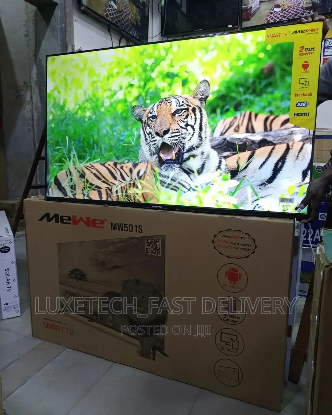 Mewe 50 Inches Smart Android Tv