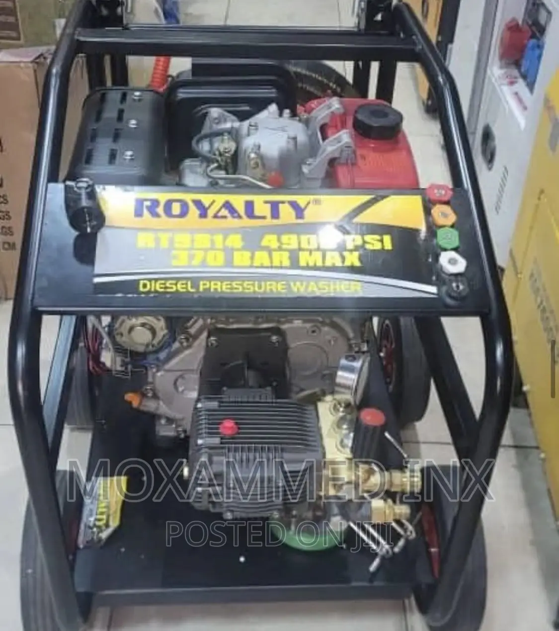 Royalty RT 9814 DIESEL Pressure Washer Psi 4900