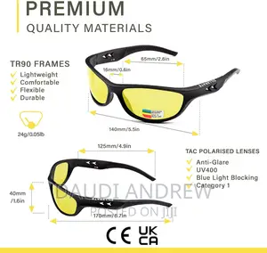 Night Driving Glasses Anti Glare Hd Night Vision Glasses For