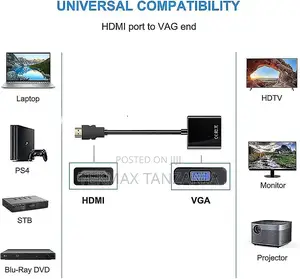 HDMI to VGA Converter | High Bandwidth