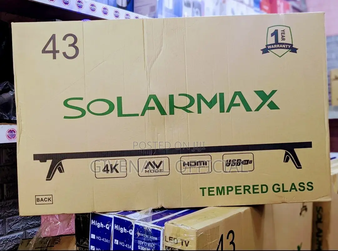 Ofa Ofa = Solarmax TV Nchi 43 Smart Full HD 1080P Imara Sana