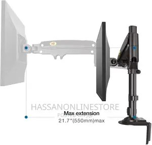 North Bayou H100 Desktop Monitor Arm 22" - 35" Up to 9kg