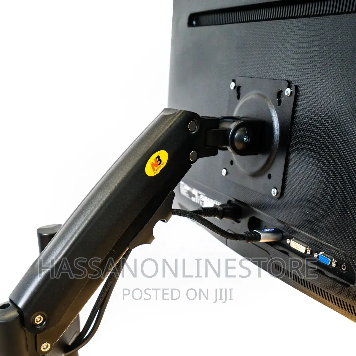 North Bayou H100 Desktop Monitor Arm 22" - 35" Up to 9kg