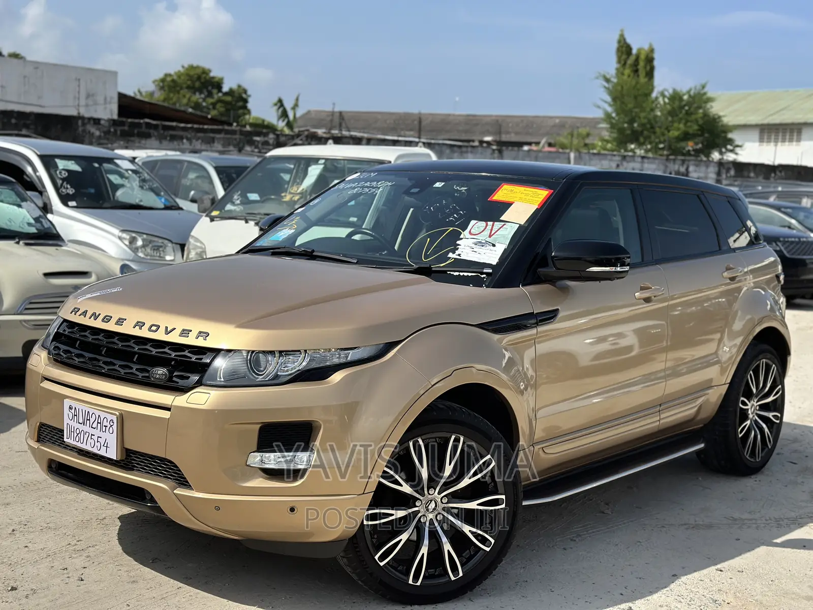 Land Rover Range Rover Evoque 2013 Gold