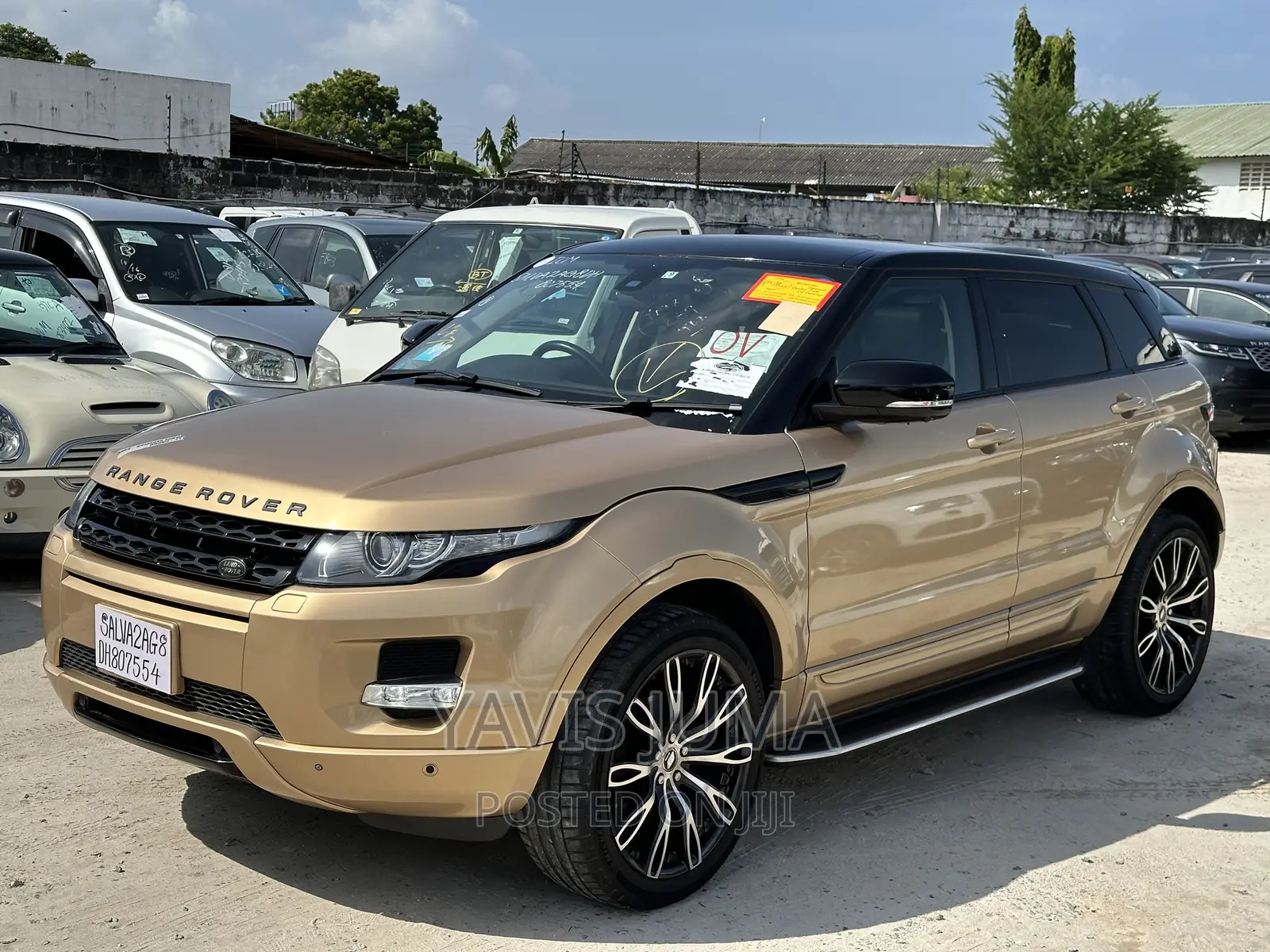 Land Rover Range Rover Evoque 2013 Gold