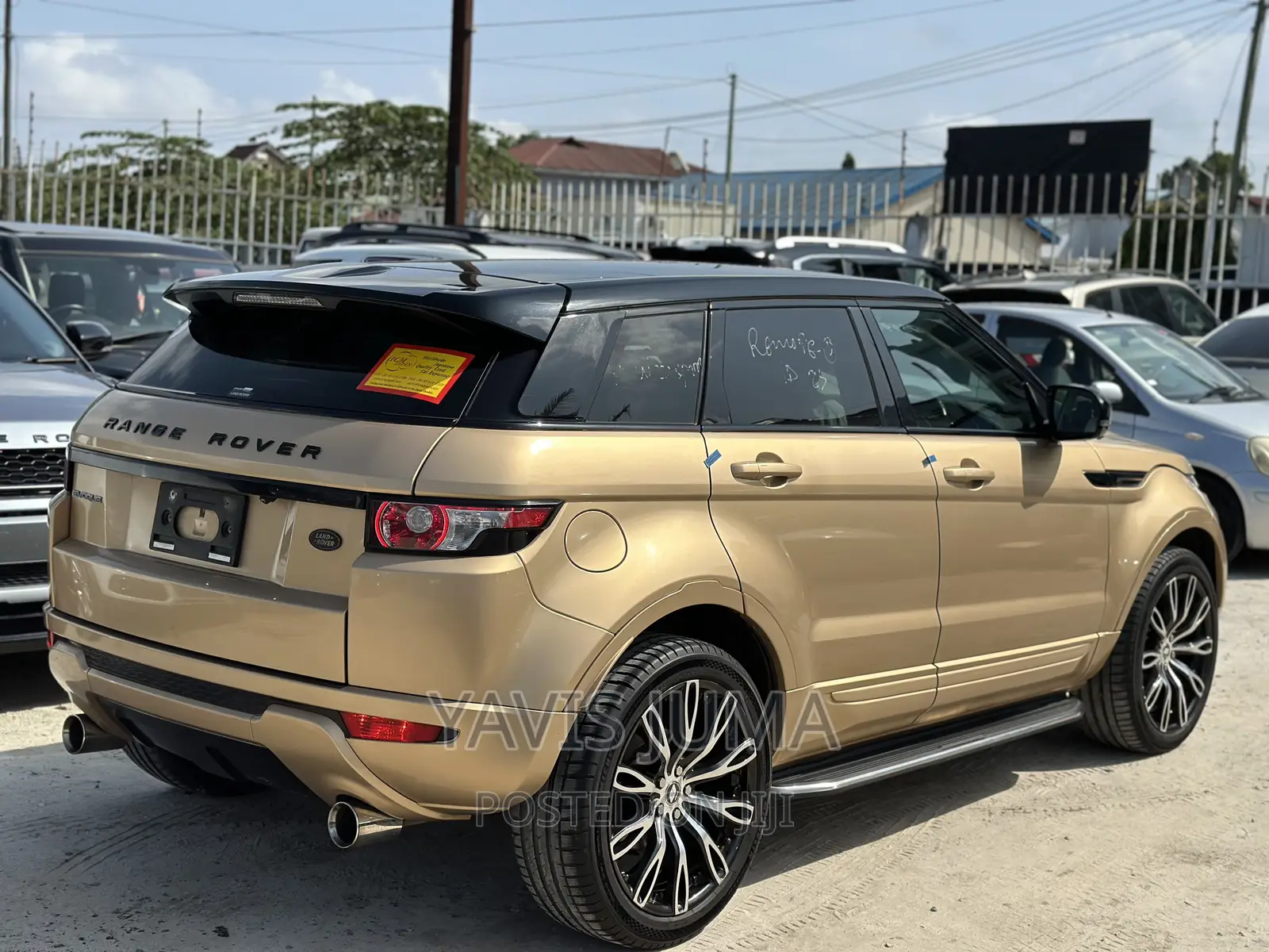 Land Rover Range Rover Evoque 2013 Gold