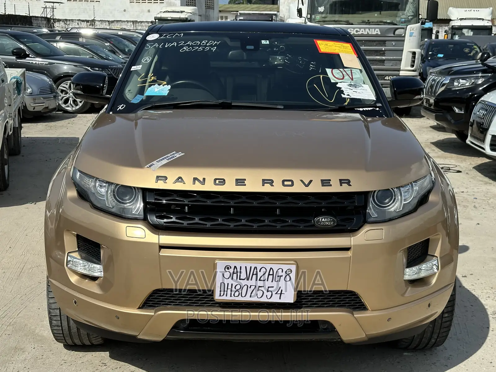Land Rover Range Rover Evoque 2013 Gold