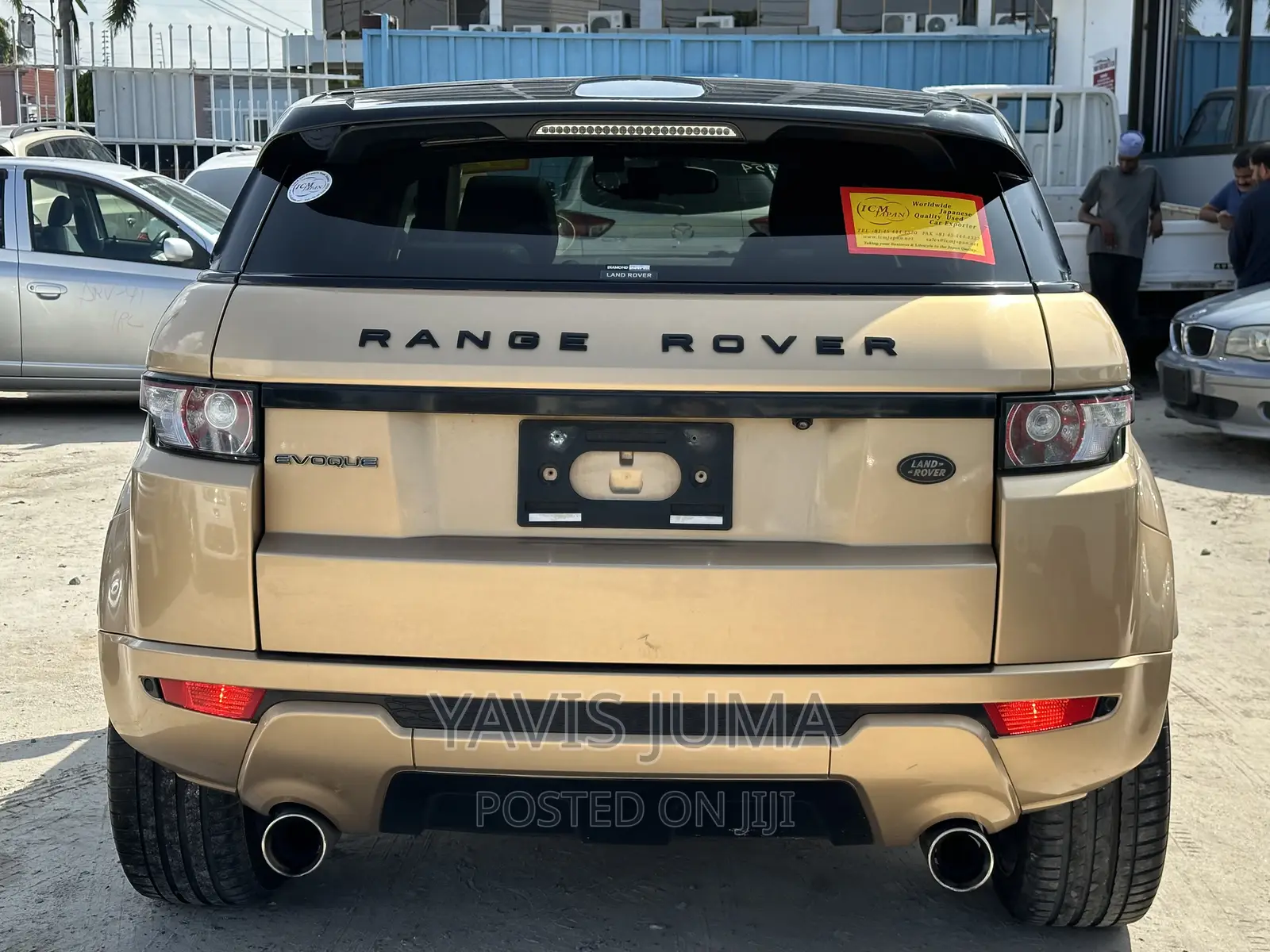 Land Rover Range Rover Evoque 2013 Gold
