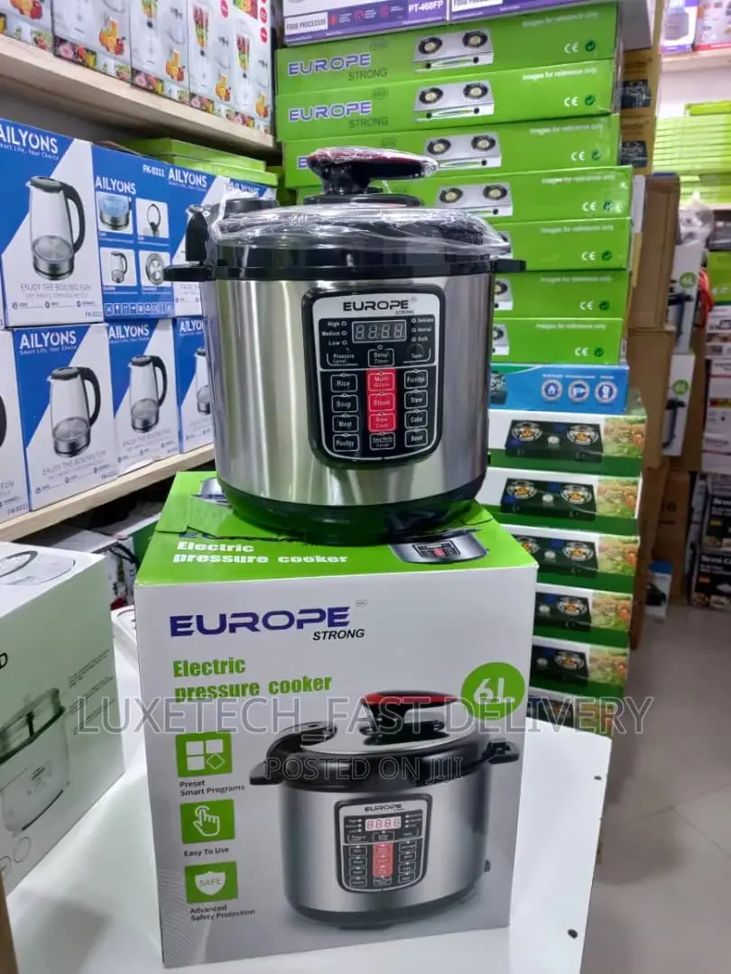 Europe 6L Pressure Cooker Digital 10 in 1 Multifunction