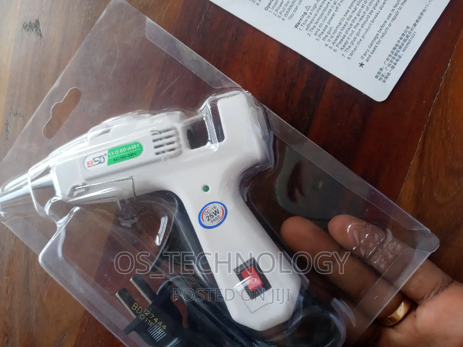 New Original Glue Gun 20W Ikiwa Na Stendi Yake.Fast Heat.