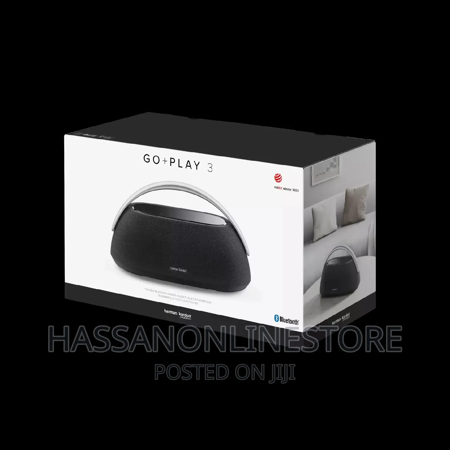Harman Kardon Go + Play 3 Portable Bluetooth Speaker