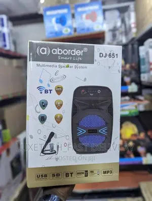 Aborder Multimedia Mini Speaker With Wired Microphone